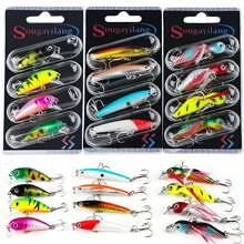 Delong Lures Fishing Lures Bass Set, 10 Pre-Rigged Weedless Swim