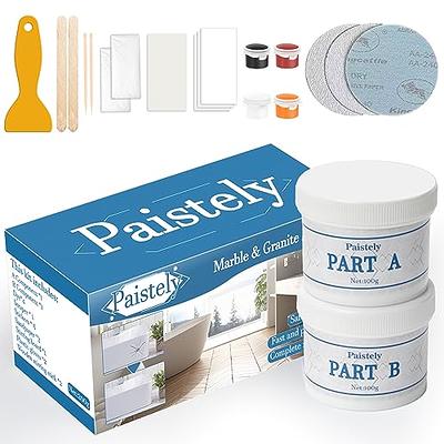 Milliput - Plumbers Putty - Porcelain Repair Kit - Superfine White Epoxy  Putty 2 Pack with Gloves - Fiberglass Bathtub Chip and Ceramic Tile Repair