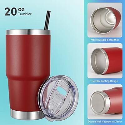 Double Wall Vacuum Insulated Stainless Steel Travel Mug and Wine