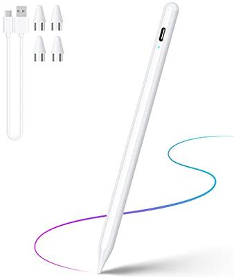 Stylus Pen, Active Stylus Pen Compatible for iOS and Android  Touchscreens/Phones, Rechargeable Stylus Pen with Dual Touch Screen, Stylus  Pencil for Apple/Android/Tablet, 16.5CM,White - Yahoo Shopping
