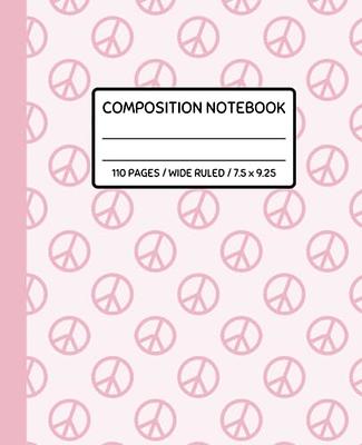Kawaii College Ruled Composition Notebook: Pink Cute Kawaii Themed Japanese School Supplies Lined Paper for Girls to Write in at School Gift Idea