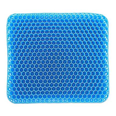 FOMI Thick Premium All Gel Orthopedic Seat Cushion Large Comfortable Pad  for Car, Office Chair, Wheelchair, or Home Pressure Sore Relief, Prevents  Sweaty Bottom Durable, Portable 