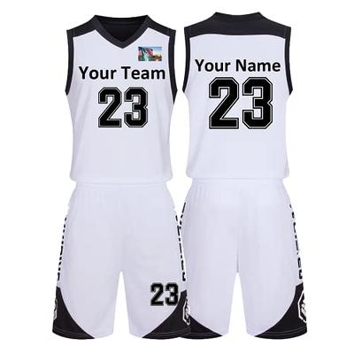 DVGEY Custom Reversible Basketball Jerseys Any Name Number Team Logo  Jerseys for Men BoysKids Adult Basketball Uniform