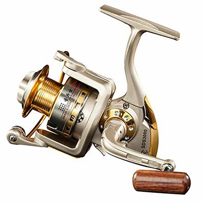 Fishing Reel, Spinning Fishing Reels, Mini Fishing Reels, Ultra Light and  Smooth Fishing Reel, Left/Right Interchangeable Metal Handle, for Fishing