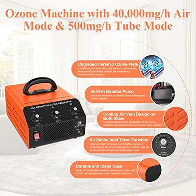 Enerzen Ozone Generator 40,000mg Industrial O3 Air Purifier Deodorizer  (40,000mg - Black)