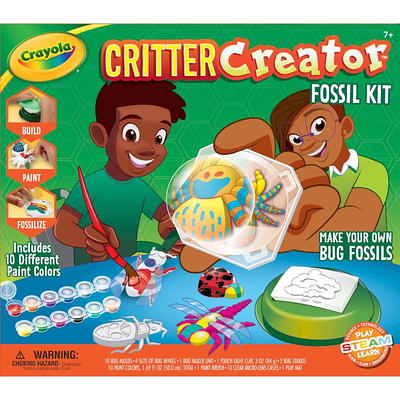 Crayola Metallic Clay Art Kit with Paints, Fossil Molds, Holiday Toys,  Stocking Stuffers Ages 7+ - Yahoo Shopping