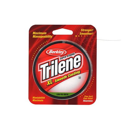 Berkley Trilene XL, Low-Vis Green, 8lb 3.6kg Monofilament Fishing