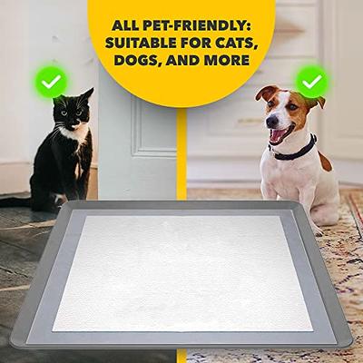 Skywin 2 Pack Black Dog Puppy Pad Holder Tray - No Spill Pee Pad Holder for Dogs - Pee Pad Holder Works with Most Training Pads, Easy to Clean and