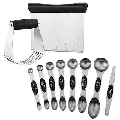 Kitcheniva Stainless Steel Measuring Cups and Spoons Set of 13, 1