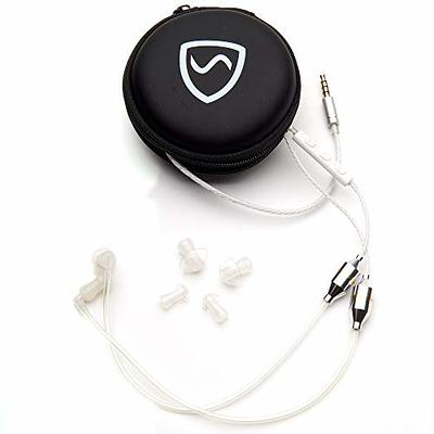 Shield Your Body Air Tube Headset, Stereo Earbuds with Microphone and Case,  Wired Anti Radiation Headphones, Built-in Controls, Works on Any Device  with A Standard 3.5mm Audio Jack, White - Yahoo Shopping