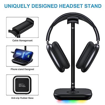 RGB Gaming Headphone Stand Headphone Holder PC Gaming Accessories