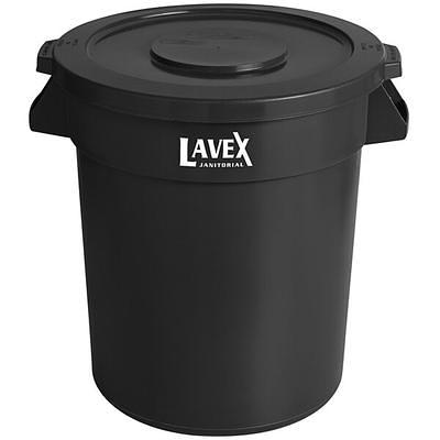 Rubbermaid 1779739 BRUTE 55 Gallon Black Executive Round Trash Can