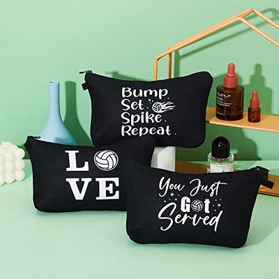  4 Pieces Sport Makeup Bags Sport Cosmetic Bags Sport