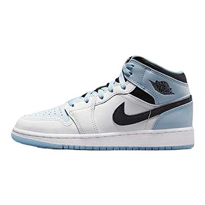 Air Jordan 1 Mid Sneaker, Size 7.5 in White/White/White/White at Nordstrom