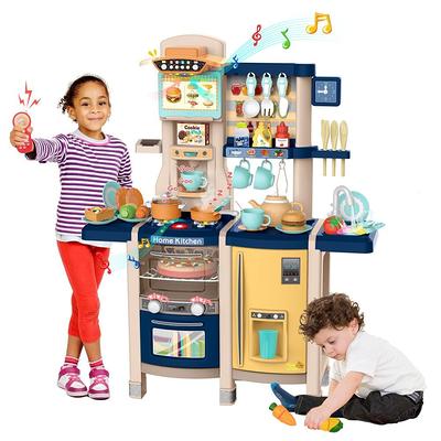 Shimirth Pretend Play Kitchen Accessories Playset, 38Pcs Kids Play Kitchen  Toys with Play Pots and Pans, Utensils Cooking Toys, Cut Play Food Set