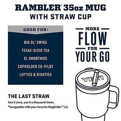 Yeti Rambler 20oz Shatter-Proof Dishwasher Safe Replacement Lid Straw Rambler Tumbler Cup Mugs