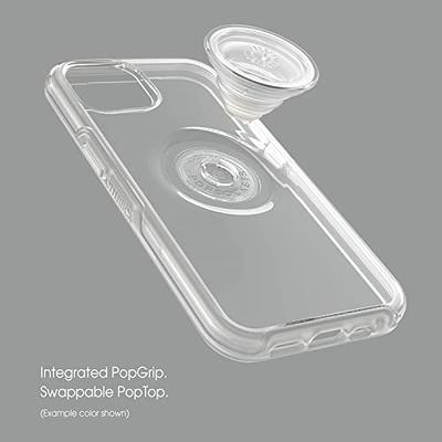 PopSockets - PopGrip - Clear Glitter Silver