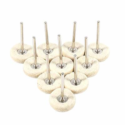 Stream&Dew 10pcs Cotton Polishing Buffing Wheel for Dremel