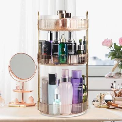 YUUHENG Rotating Makeup Organizer for Vanity - 360 Makeup Storage