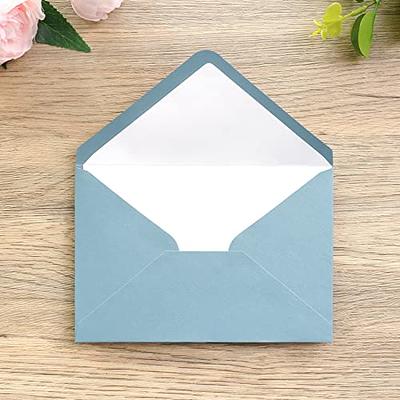 PONATIA 50PCS/Pack A4 Envelopes 4x6 Envelopes for Weddings Invitations,  Birthday Party Cards, Gift cards Envelopesngs Invitation Cards, (Dusty  Blue, A4) - Yahoo Shopping