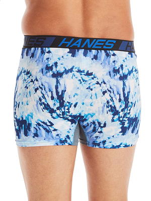 Hanes Total Support Pouch Men's Boxer Briefs, Anti-Chaffing,  Moisture-Wicking Underwear Odor Control, Pack of 3, Assorted, Medium :  : Clothing, Shoes & Accessories