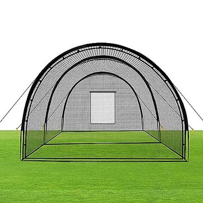 Outdoor Softball Baseball Batting Cages with Frame and Net for Home, Portable  Baseball Hitting Batting Cage Net Accessories for Hitting and Pitching,  Heavy Duty Backyard Garage Portable Batting - Yahoo Shopping