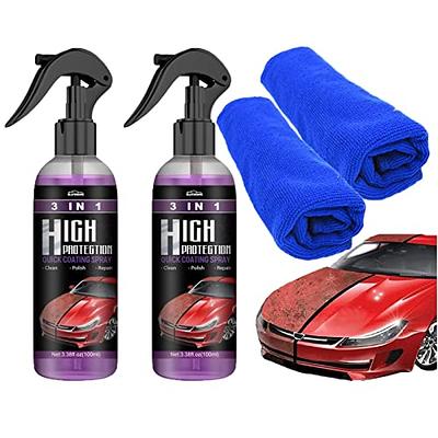 Car Scratch Repair Spray,Nano Car Scratch Remover for Deep Scratches,3 in 1  High Protection Quick Car Coating Spray,Car Scratches Repair Nano Spray (2