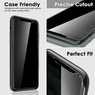 iPhone 11 Pro Max Privacy Screen Protector, iPhone Xs Max Privacy Screen  Protector, 2 Pack Anti Spy Private Case Friendly Anti-Scratch 9H Tempered