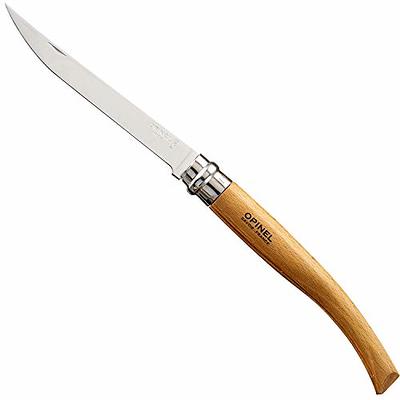 Opinel No.12 Stainless Steel Folding Serrated Knife