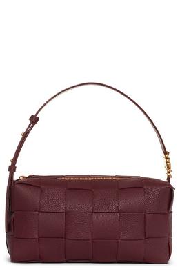 BOTTEGA VENETA Cassette intrecciato leather shoulder bag