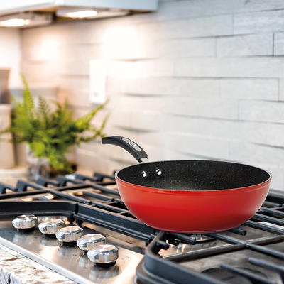 The Rock by Starfrit 8-Piece Cookware Set with Bakelite Handles
