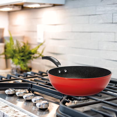 THE ROCK by Starfrit Fry Pan with Bakelite Handle, 9.5