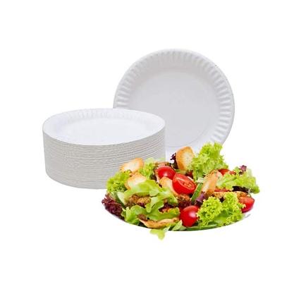 Perfectware 6 Inch Paper Plates. Disposable Paper Plates. Case