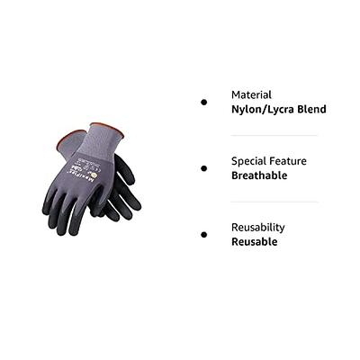 MaxiFlex PIP 34-874/M Maxi Flex Ultimate 34874 Foam Nitrile Palm Coated Gloves, Gray, Medium (Pack of 12)