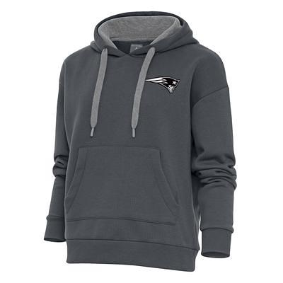 New England Patriots Antigua Metallic Logo Absolute Pullover Hoodie - Camo