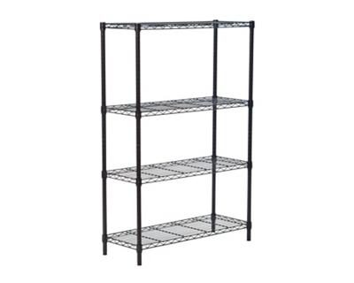 TRINITY 3-Tier Slat Shelving, Dark Bronze