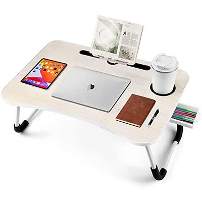 RIYONHO Lap Desk Folding Table Laptop Desk Portable Foldable Bed