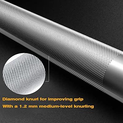 Olympic Barbell 7ft Curl Bar 4ft EZ Bar with Knurled Grip for Home Gym  Strength Training, Weightlifting, Muscle Building - Yahoo Shopping