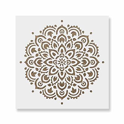 Buy Mandala Floor Stencil Furniture Decor Stencil Large Reusable