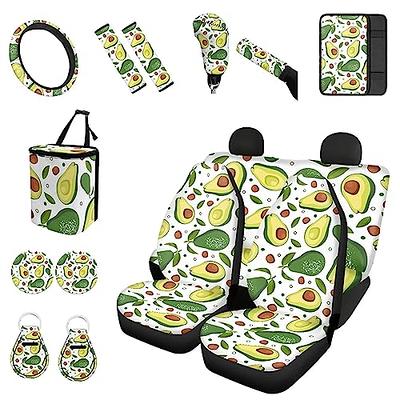 6PCS 3D Foam Cushion Back Support Universal Fit Front Car Seat Cover – Car  Pass