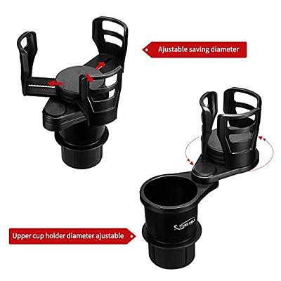 2 in 1 Multifunctional Car Cup Holder Expander with Adjustable Base,THIS HILL  Cup Holder Extender for Car for Bottles Cups Drinks Snack - Yahoo Shopping
