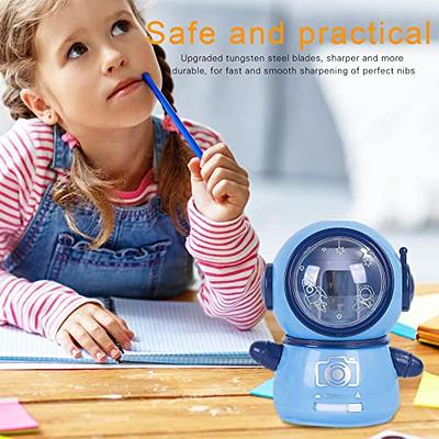 Astronaut Pencil Sharpeners, Astronaut Model Electric Pencil Sharpener with  Adapter Cable, Super Fast Auto Pencil Sharpener for Colored Pencils,  Classroom and Kids - Yahoo Shopping