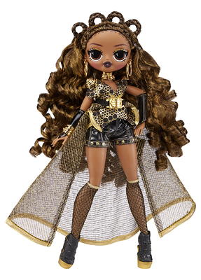 LOL Surprise OMG Queens Sways fashion doll with 20 Surprises Including  Outfit and Accessories for Fashion Toy Girls Ages 3 and up, 10-inch doll 