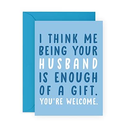 CENTRAL 23 Wife Birthday Card from Husband - Funny Birthday Card For Women  - Wife Valentines Day Card - Anniversary Card For Wife Prank Gag Joke -  Gifts For Her - Comes With Fun Stickers - Yahoo Shopping
