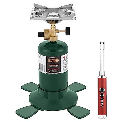 Odoland 3500W Windproof Camp Stove Camping Gas Stove with Fuel