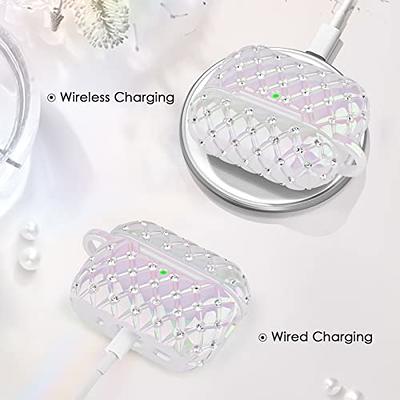 Case for Airpods Pro 2nd Generation - VISOOM Airpods Pro 2 Cases Cover  Women 2022 Silicone iPod Pro 2 Earbuds Wireless Charging Cases Girl Bling