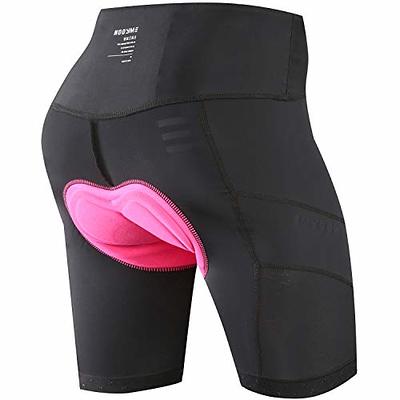 NOOYME Women s Bike Shorts 3D Padded Cycling Short with Ride in