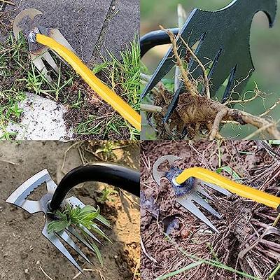 Hollow Hoe For Weeding Gardening,hand Held All Steel Hardened Hollow Weeding  Hoe,garden Weeding Tools For Weeding,loosening,landscaping