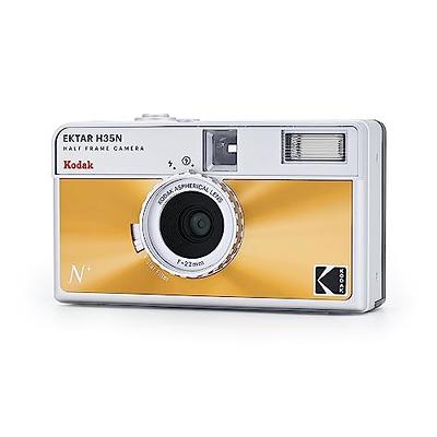 Kodak M35 35mm Film Camera, Reusable, Focus Free, Easy to Use, Build in  Flash and Compatible with 35mm Color Negative or B/W Film (Film and AAA