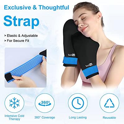  SuzziPad Cold Therapy Socks & Hand Ice Pack, Cold